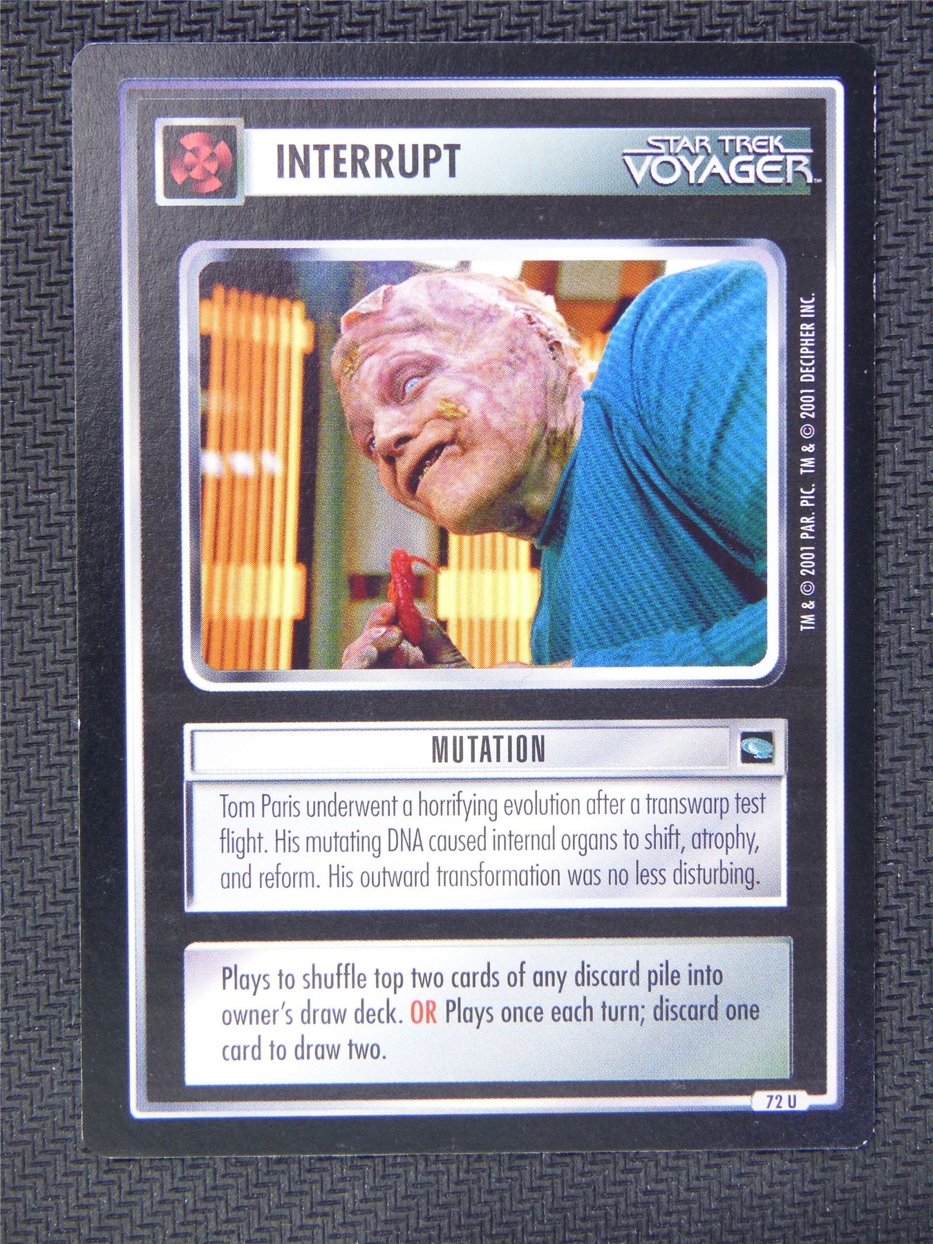 Interrupt Mutation - Star Trek CCG First Contact #54L