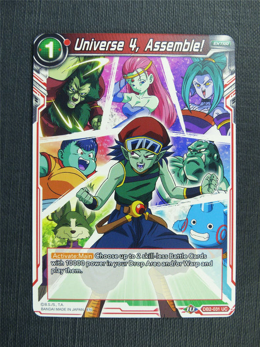Universe 4 Assemble! - DB2 Dragon Ball Super Card