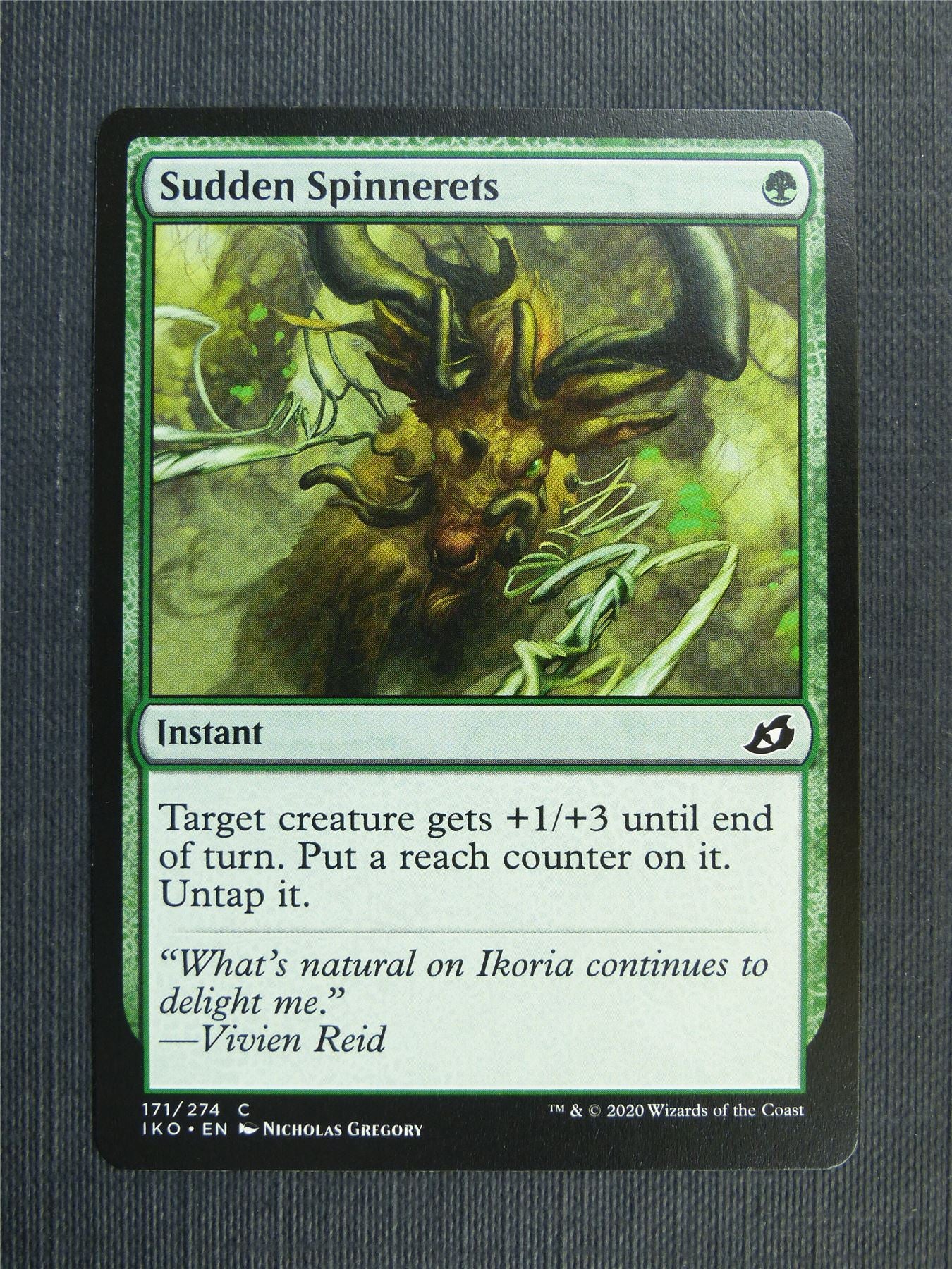 Sudden Spinnerets - IKO Mtg Card