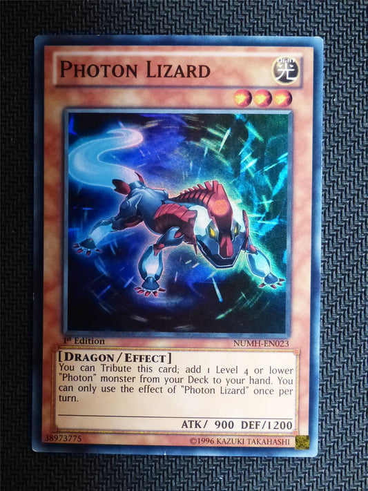 Photon Lizard - NUMH - Super Rare - Yugioh Card # 1G99