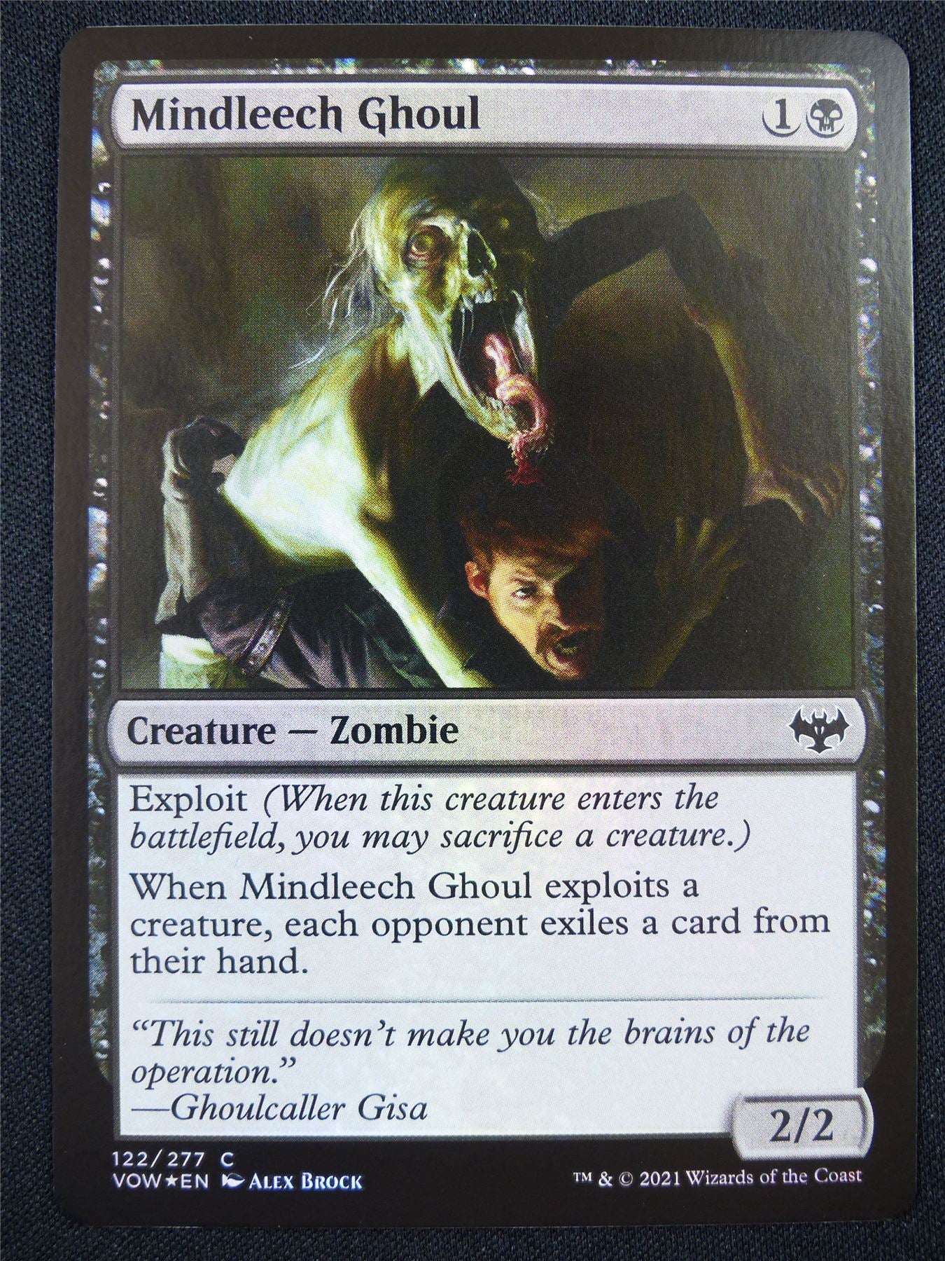 Mindleech Ghoul Foil - Mtg Card #1O4
