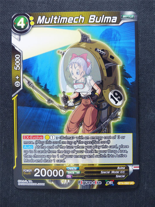 Multimech Bulma - Dragon Ball Super Cards #IA