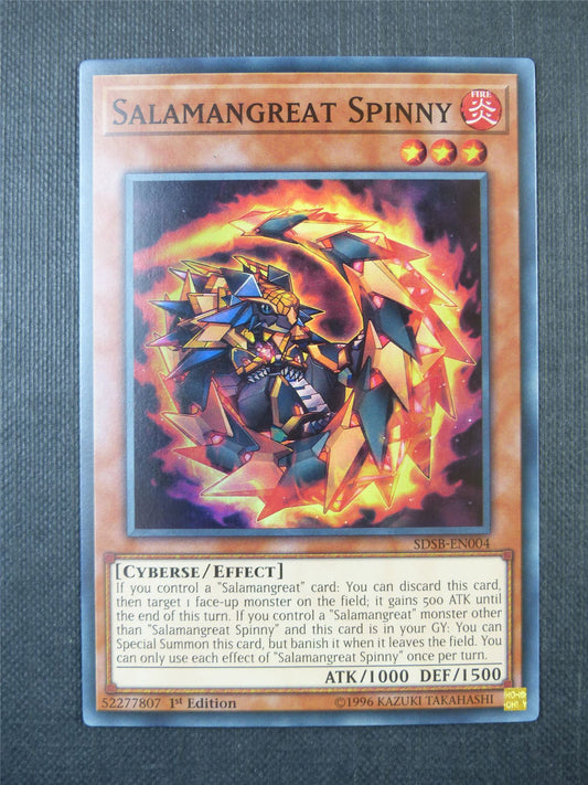 Salamangreat Miragestallio SDSB Super Rare - 1st ed Yugioh Cards #A0Z