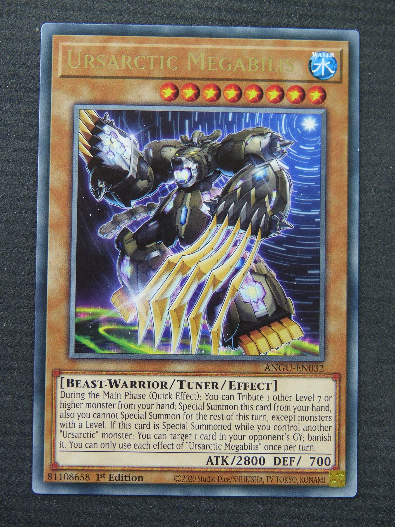 Ursarctic Megabilis ANGU Rare - 1st Edition - Yugioh Card #1PR