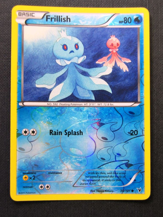 Frillish 30/101 Reverse Holo - Pokemon Cards #2AE