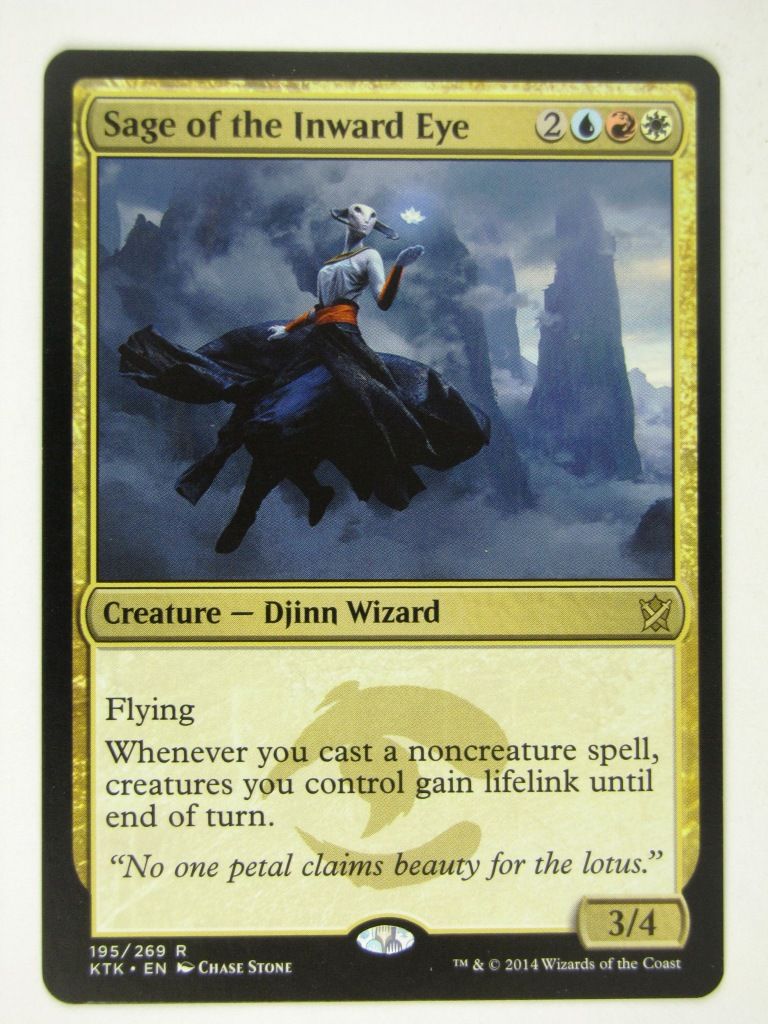 MTG Magic Cards: SAGE OF THE INWARD EYE # 15A86