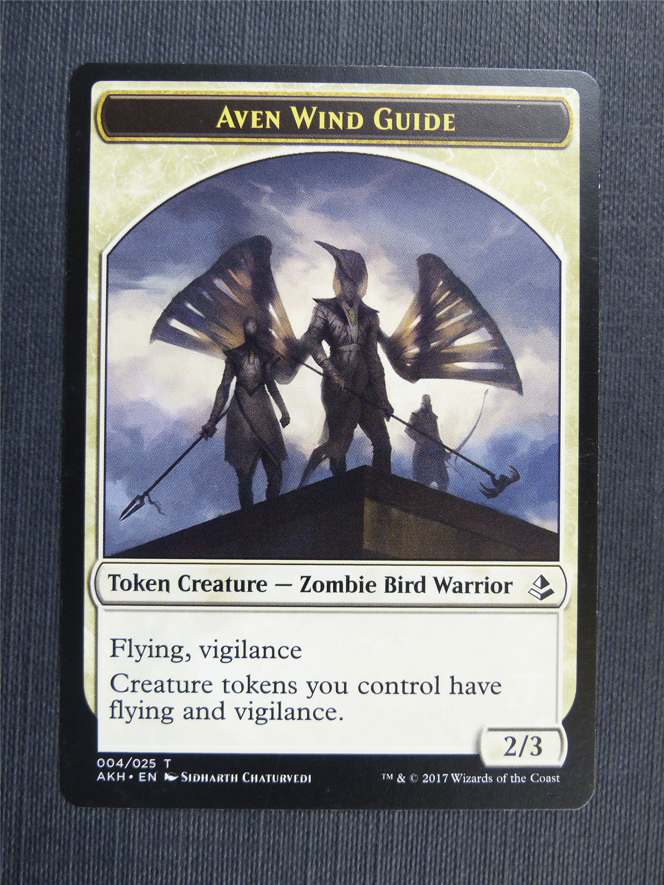 Aven Wind Guide - Token - Mtg Magic Cards #2ZJ