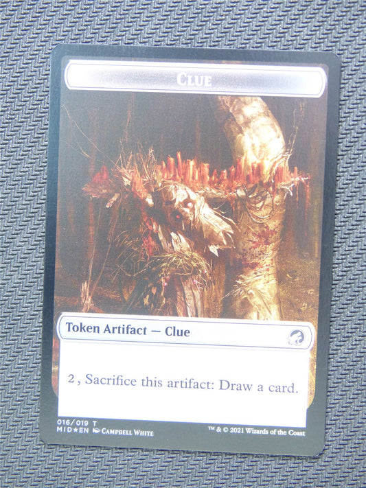 Clue and Bat Foil Token - Innistrad - Mtg Card #3HQ