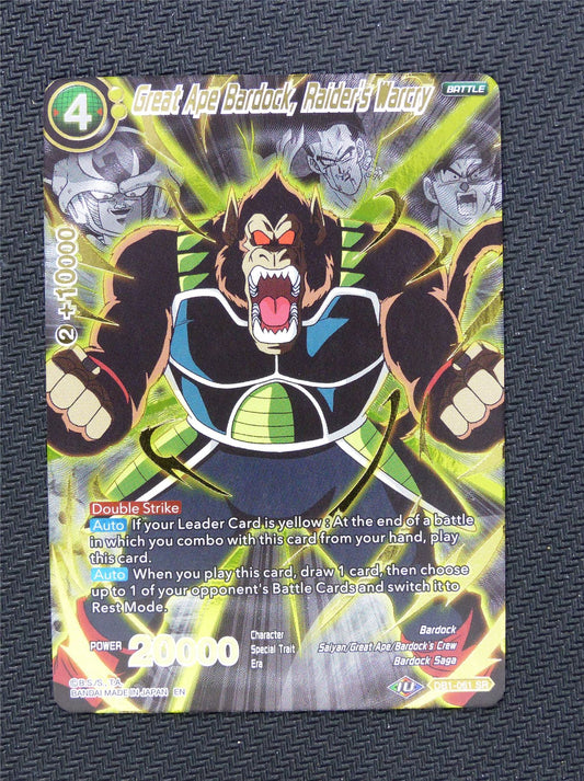 Great Ape Bardock Raiders Warcry FOIL - Anniversary 2020 Dragon Ball Super