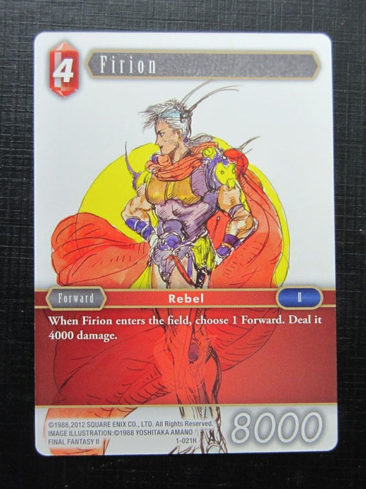 FIRION 1-021H - Final Fantasy Card # 4F6