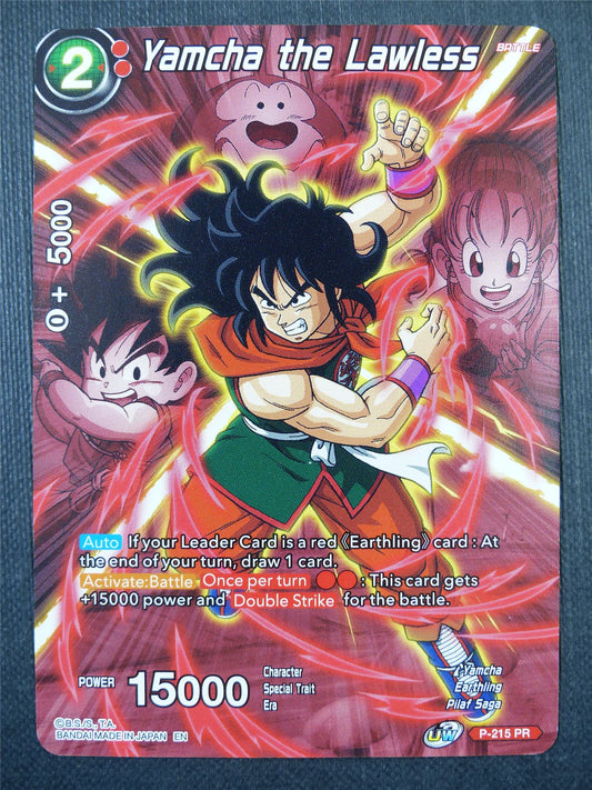 Yamcha the Lawless Promo PR - Dragon Ball Super Card #58D