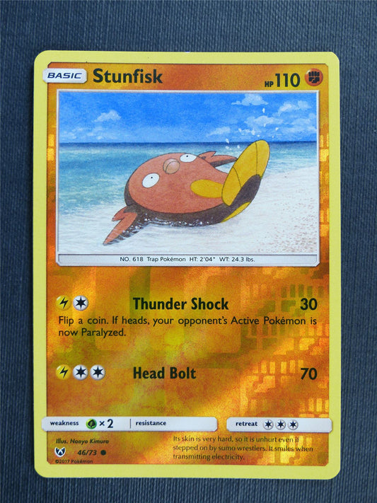 Stunfisk 46/73 Reverse Holo - Pokemon Cards #5P3