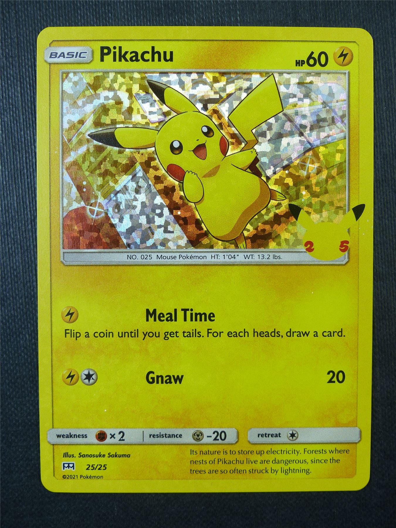 Pikachu 25/25 Promo Holo - Pokemon Card #8N6