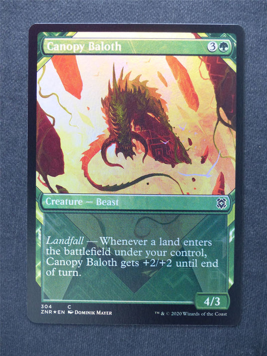Canopy Baloth Showcase Foil - Mtg Magic Cards #IG