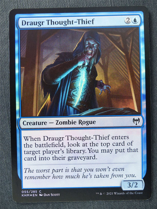 Draugr Thought-Thief Foil - Mtg Magic Cards #WF
