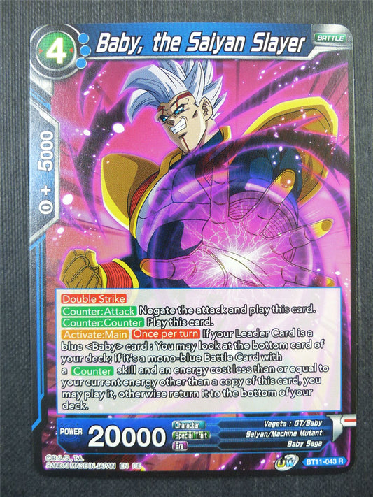 Baby the Saiyan Slayer R - Dragon Ball Super Card #47W