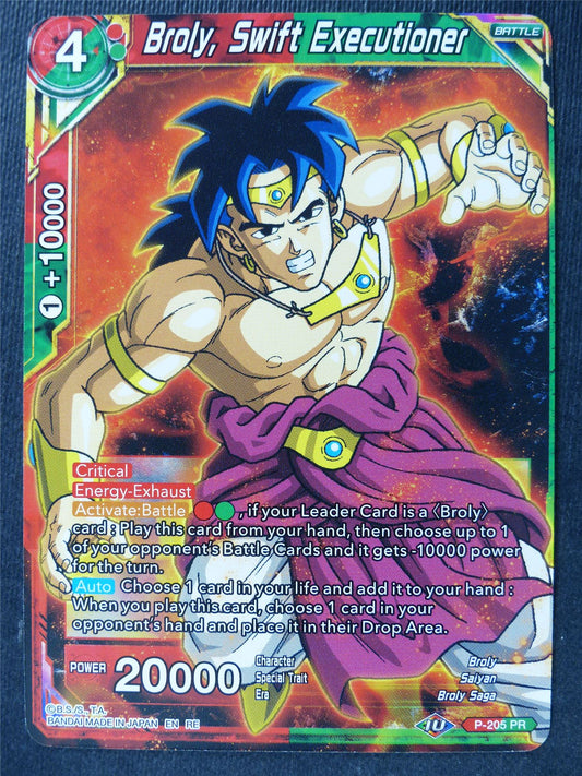 Broly Swift Executioner - Mythic Booster - Dragon Ball Super Card #44J