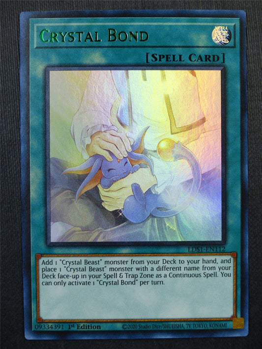 Crystal Bond LDS1 League Rare - 1st ed Yugioh Cards #4VZ