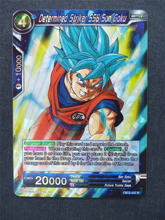 Determined Striker SSB Son Goku - Dragon Ball Super Cards #ER