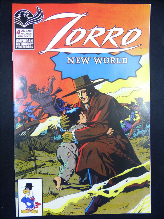 ZORRO: New World #4 - Feb 2023 - Mythology Comic #2IZ