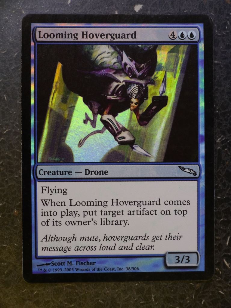 MTG Cards: LOOMING HOVERGUARD FOIL # 5E20