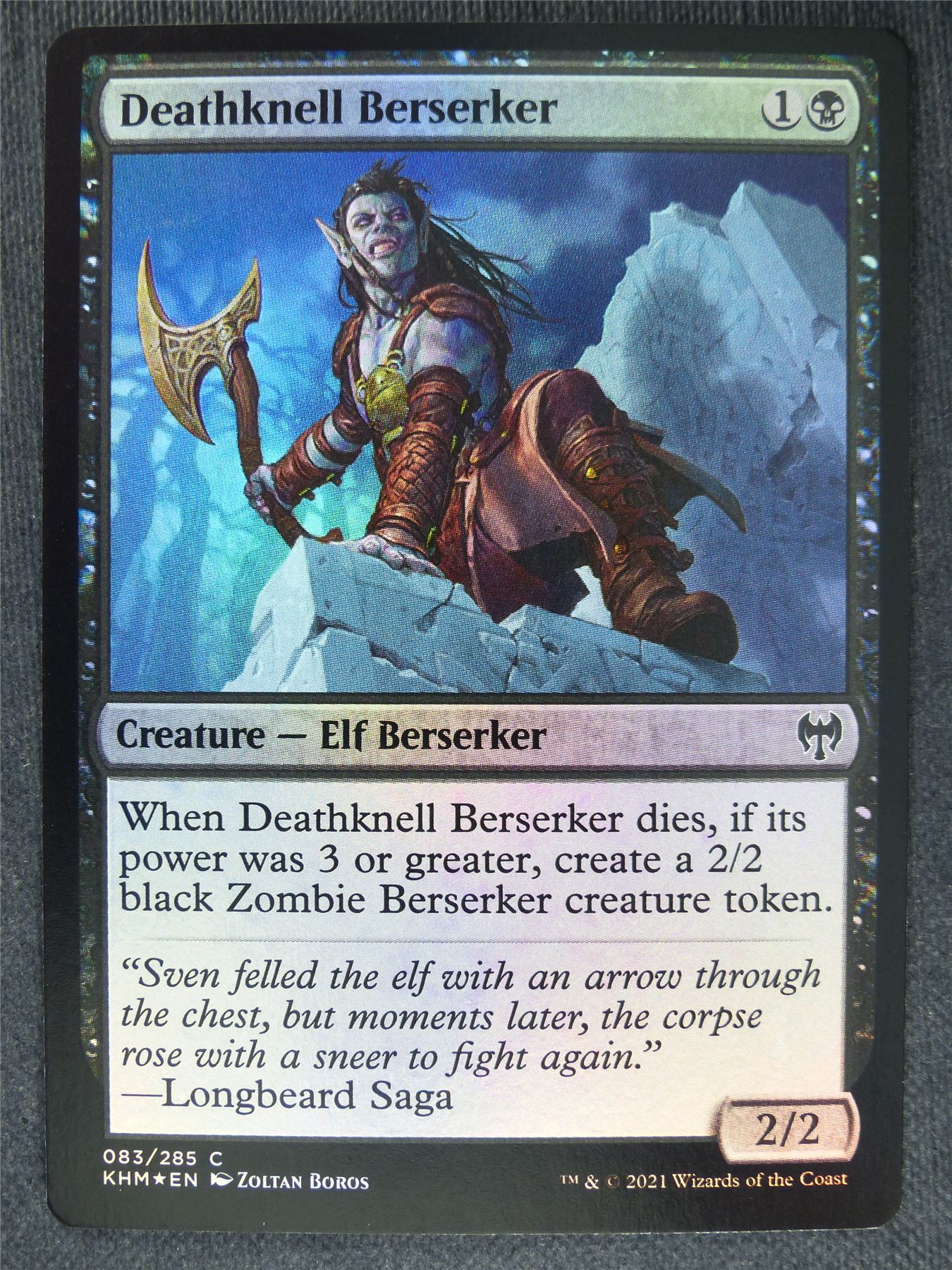 Deathknell Berserker Foil Mint - Mtg Magic Cards #4H