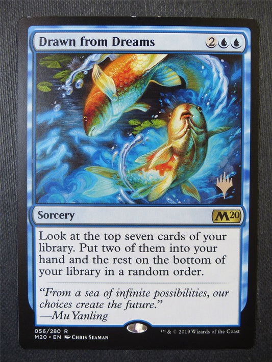 Drawn from Dreams promo stamped - Mtg Card #8CV