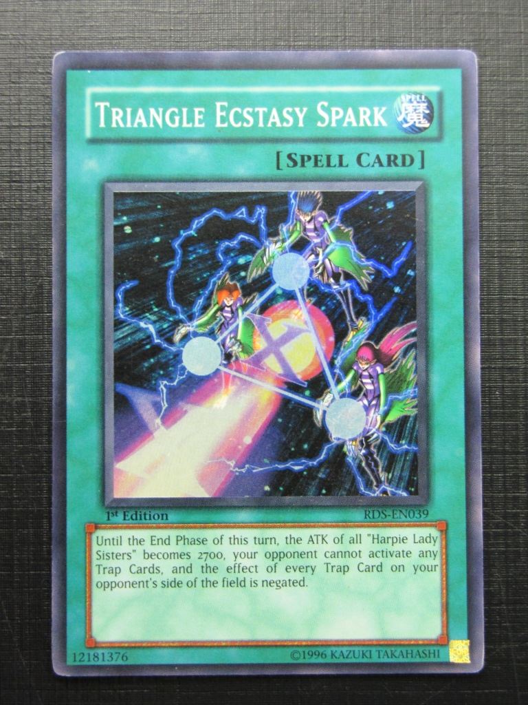 Yugioh Cards: TRIANGLE ECSTASY SPARK RDS SUPER RARE # 21C52