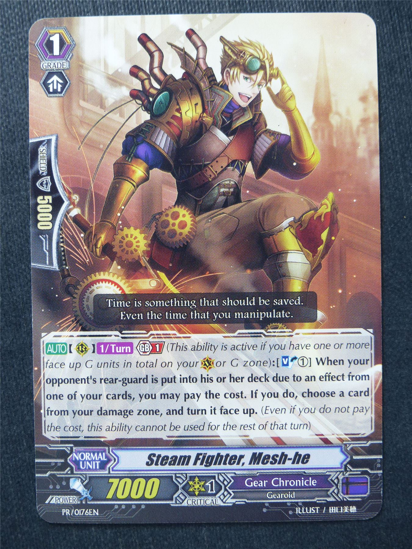 Steam Fighter Mesh-he Promo - Vanguard Cards #NE