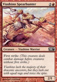 Mtg Magic Card: M10 : Viashino Spearhunter