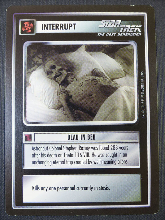 Dead in Bed - NG - Star Trek Card #68E
