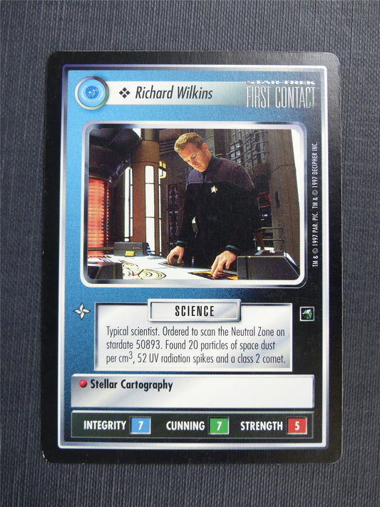 Richard Wilkins - First Contact - Star Trek Cards #4R6