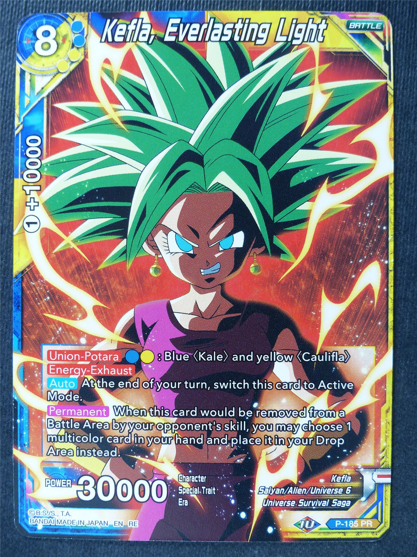 Kefla Everlasting Light - Mythic Booster - Dragon Ball Super Card #44P