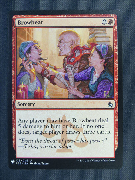Browbeat - Mtg Magic Cards #4BW