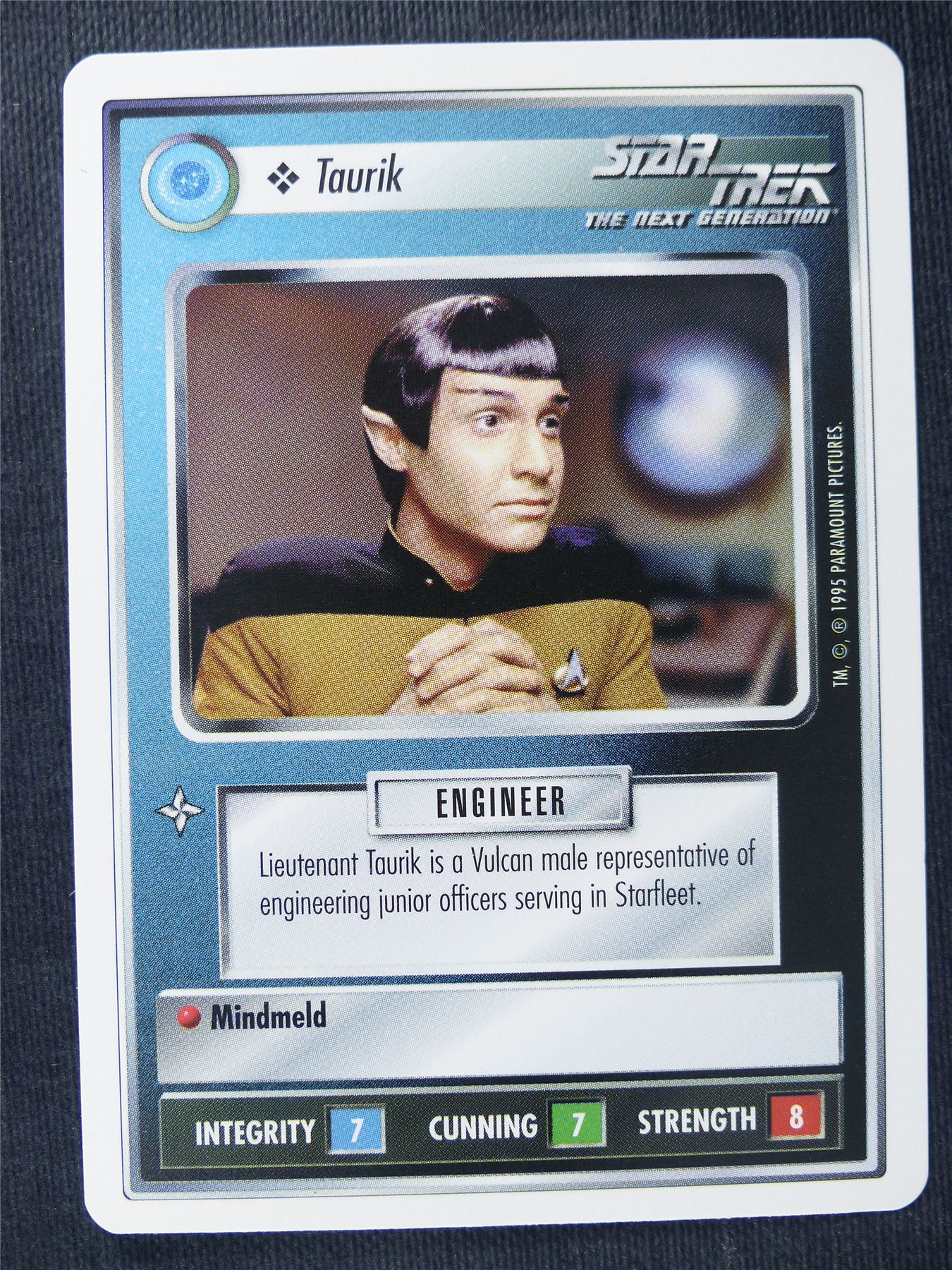 Taurik - NG - Star Trek Cards #12B