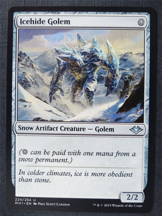 Icehide Golem - Mtg Card #1Q6