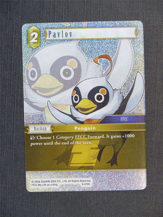 Pavlov 6-076C Foil - Final Fantasy Cards #5TQ