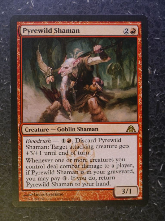 MTG Magic Cards: PYREWILD SHAMAN # 7G25