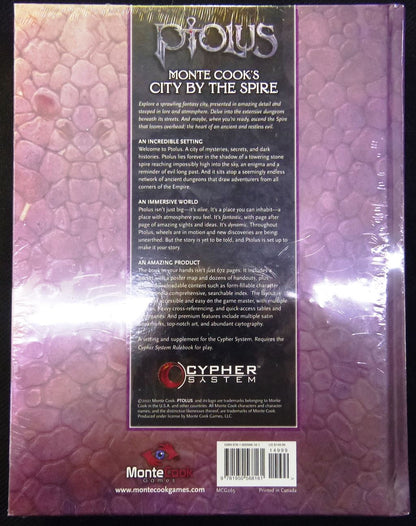 Ptolus - Monte Cooks - City By The Spire - Sword And Sorcery - Roleplay - RPG #ZS