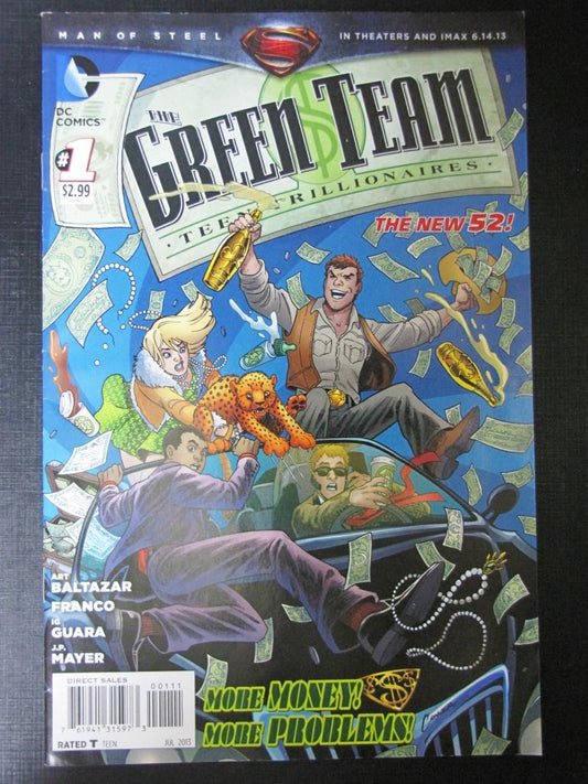 Green Team: Teen Trillionaires #1 - DC Comics # 1C46