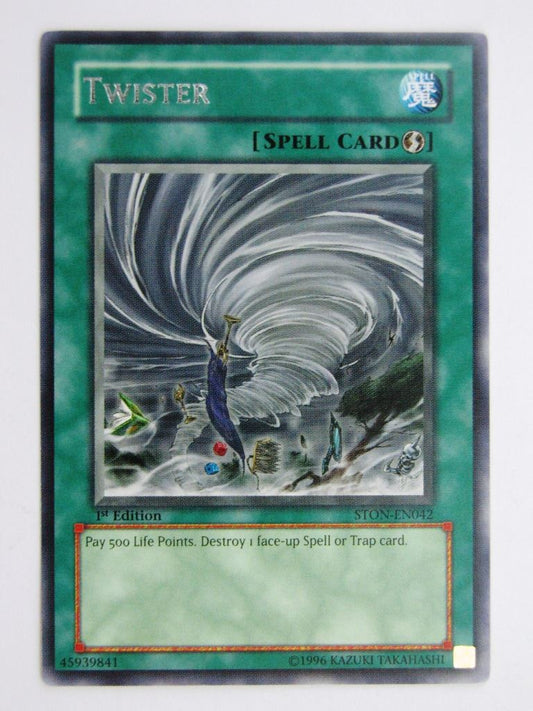 Yugioh Cards: TWISTER STON RARE # 28E73