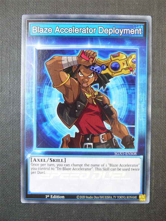 Blaze Accelerator Deployment SGX1 - 1st ed Yugioh Card #9S9