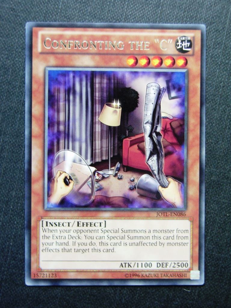 Confronting The C HOTL Rare - Yugioh Cards #1JM