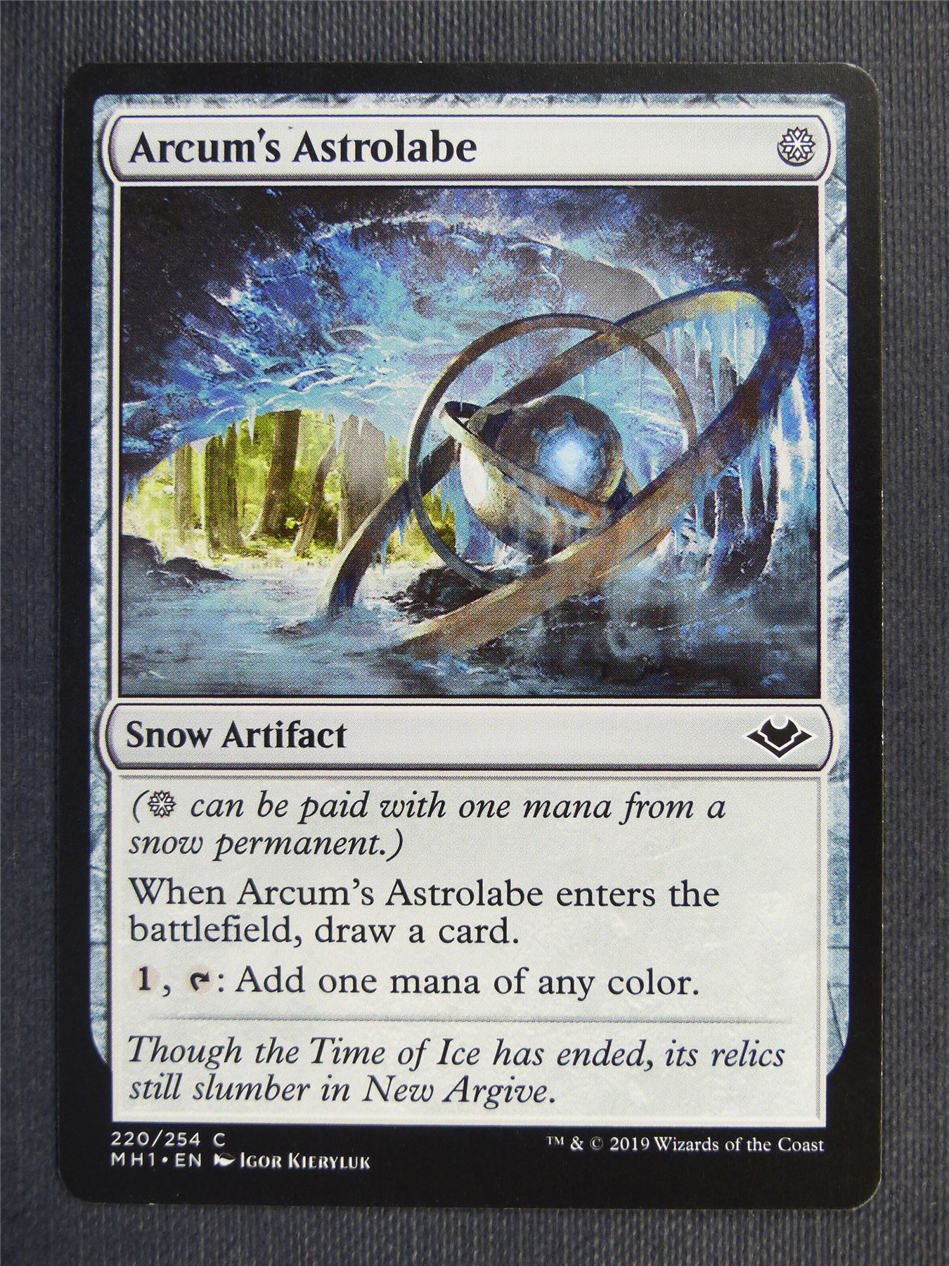 Arcum's Astrolabe - Mtg Magic Cards #3WG