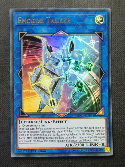 Encode Tralker SDCL Ultra Rare - 1st ed - Yugioh Cards # 3G99