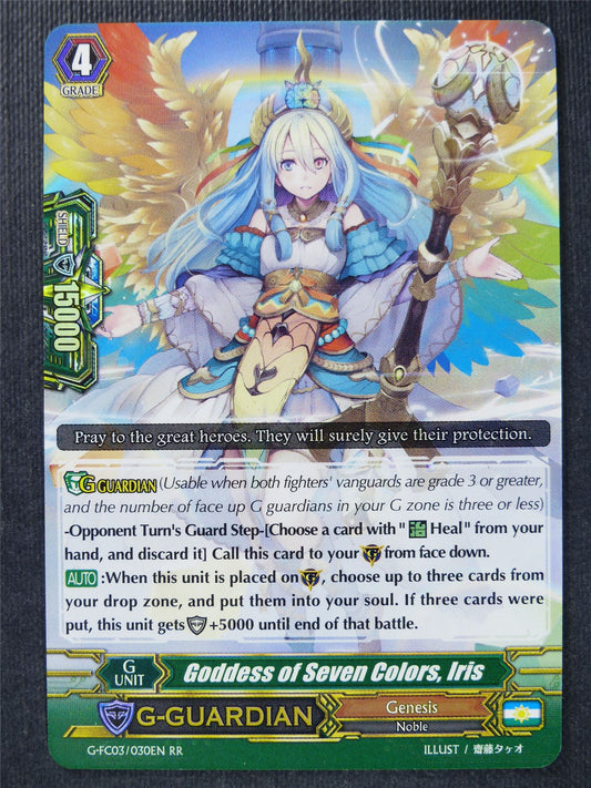 Goddess of Seven Colors Iris G-FC03 RR - Vanguard Cards #2K