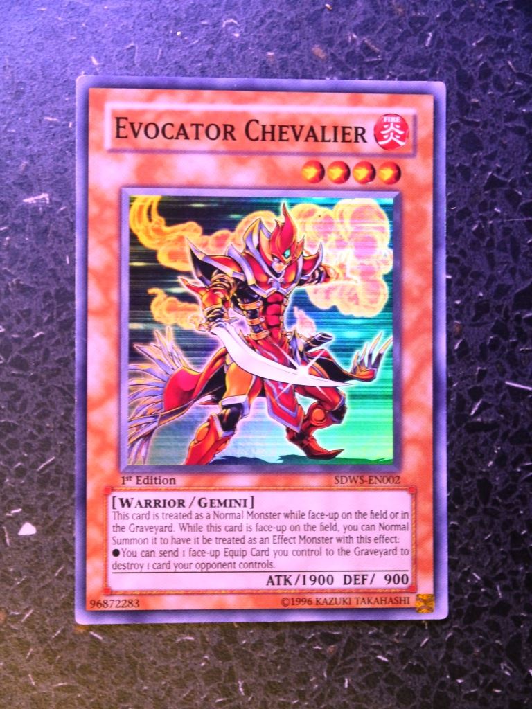 Yugioh Cards:EVOCATOR CHEVALIER SDWS  SUPER RARE # H30