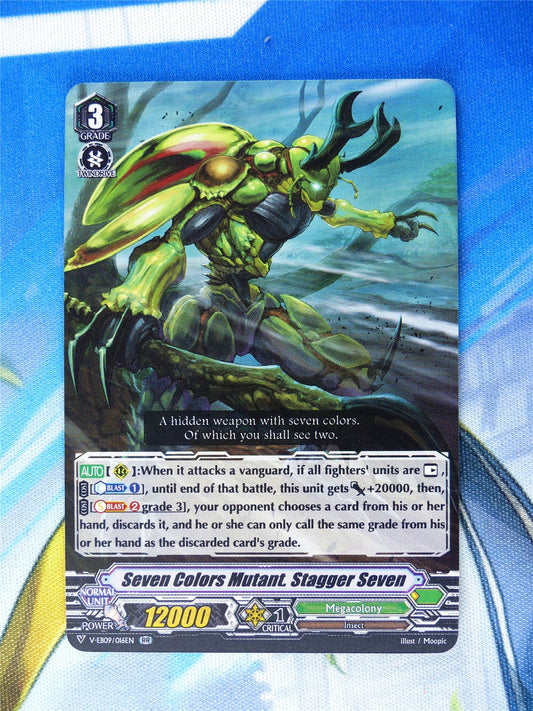 Seven Colors Mutant Stagger Seven - Vanguard Card