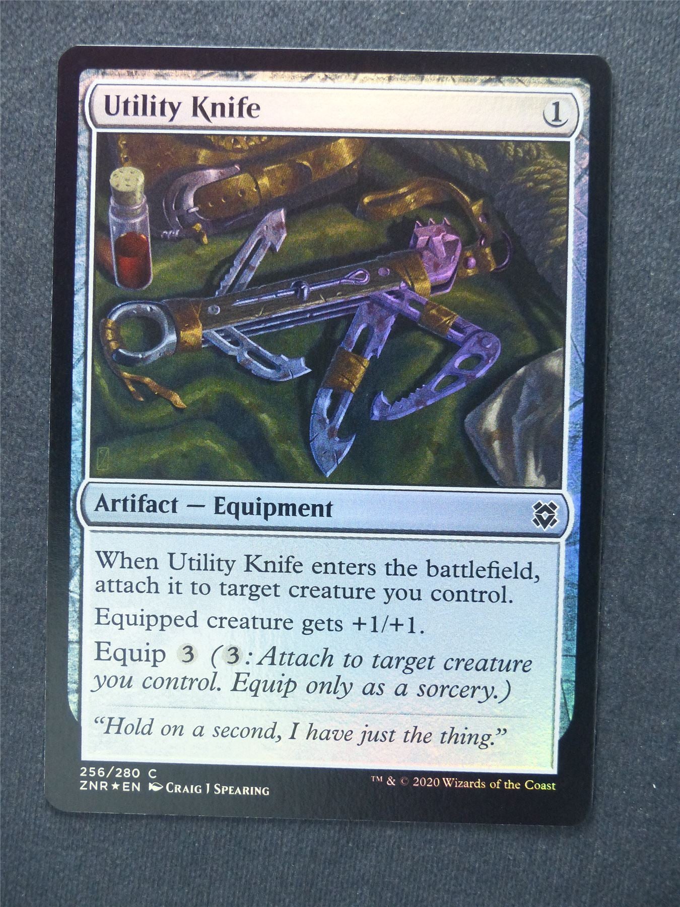 Utility Knife Foil - Mtg Magic Cards #UC