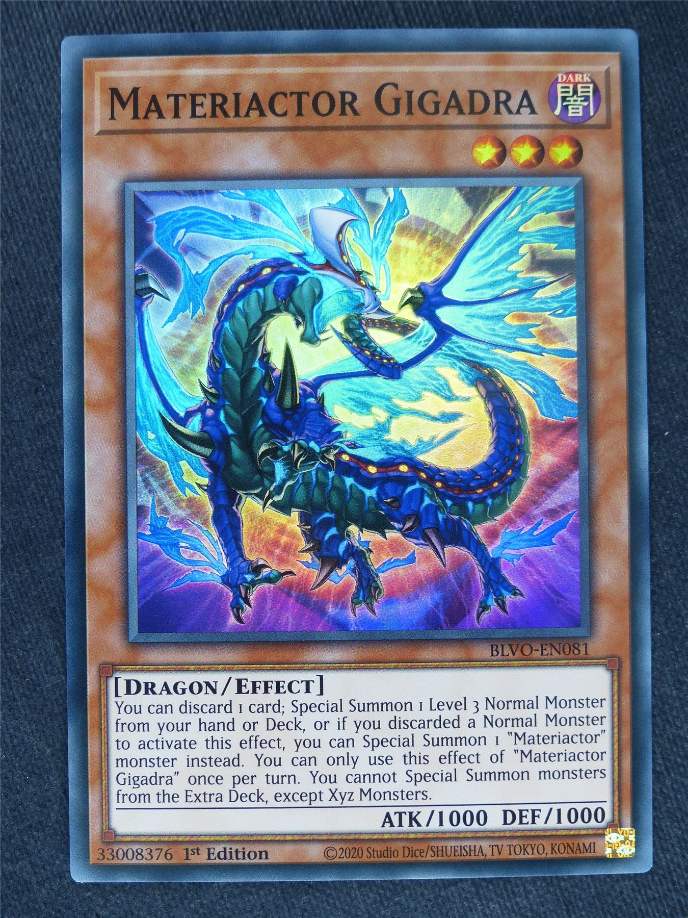 Materiactor Gigadra Super Rare - Yugioh Cards #X0